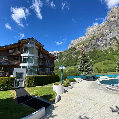 Hotel Viktoria-Leukerbad-Therme מראה חיצוני תמונה