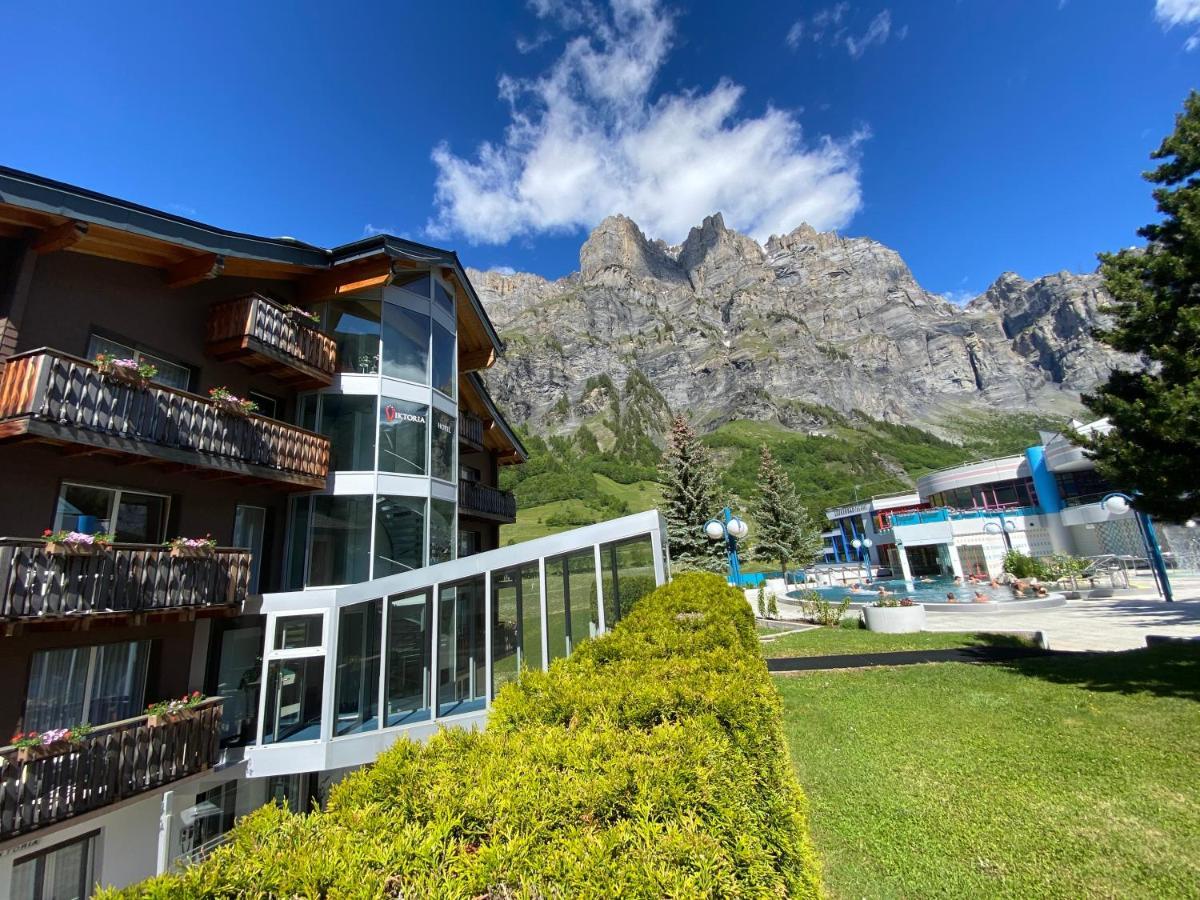 Hotel Viktoria-Leukerbad-Therme מראה חיצוני תמונה