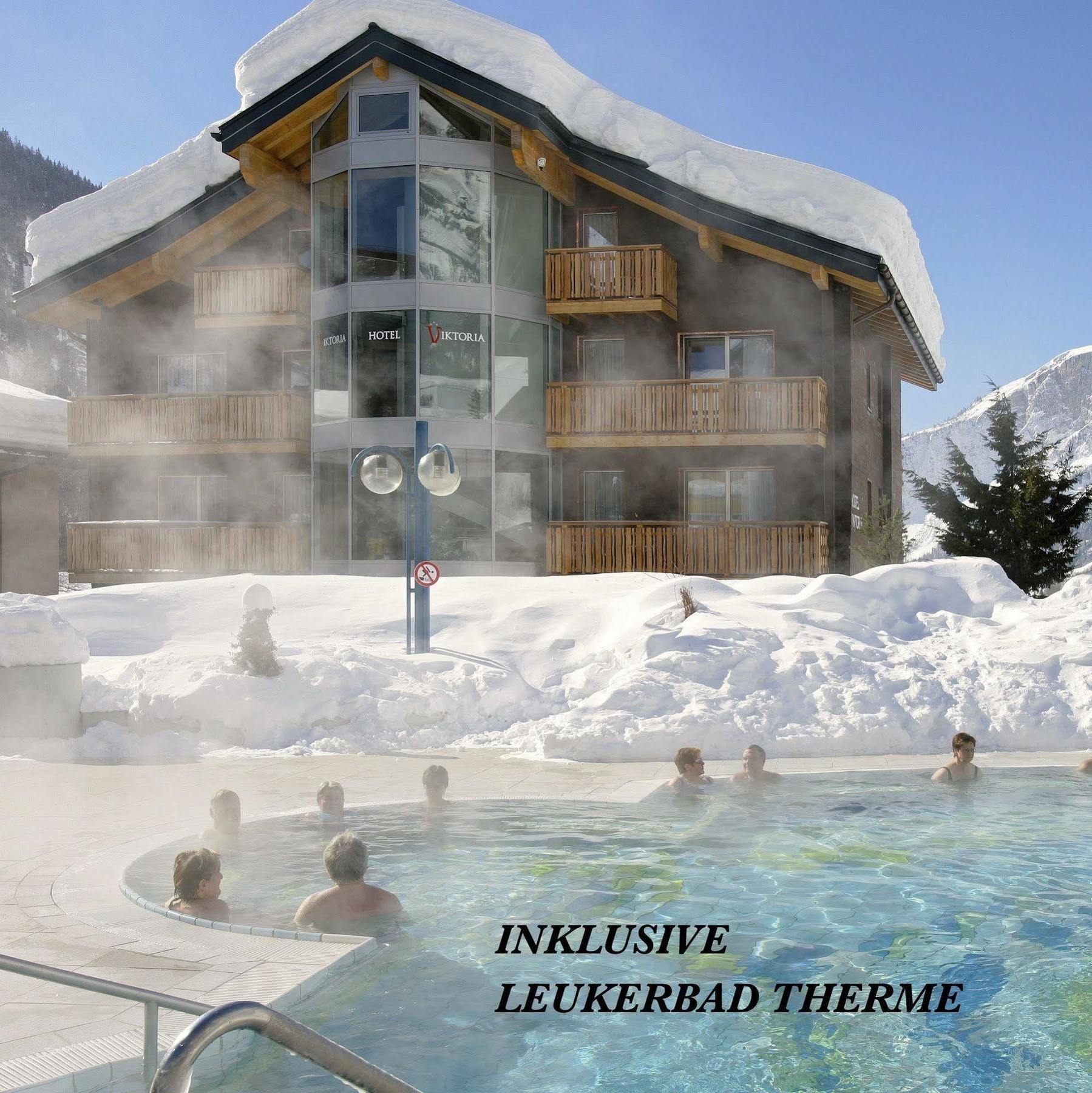 Hotel Viktoria-Leukerbad-Therme מראה חיצוני תמונה